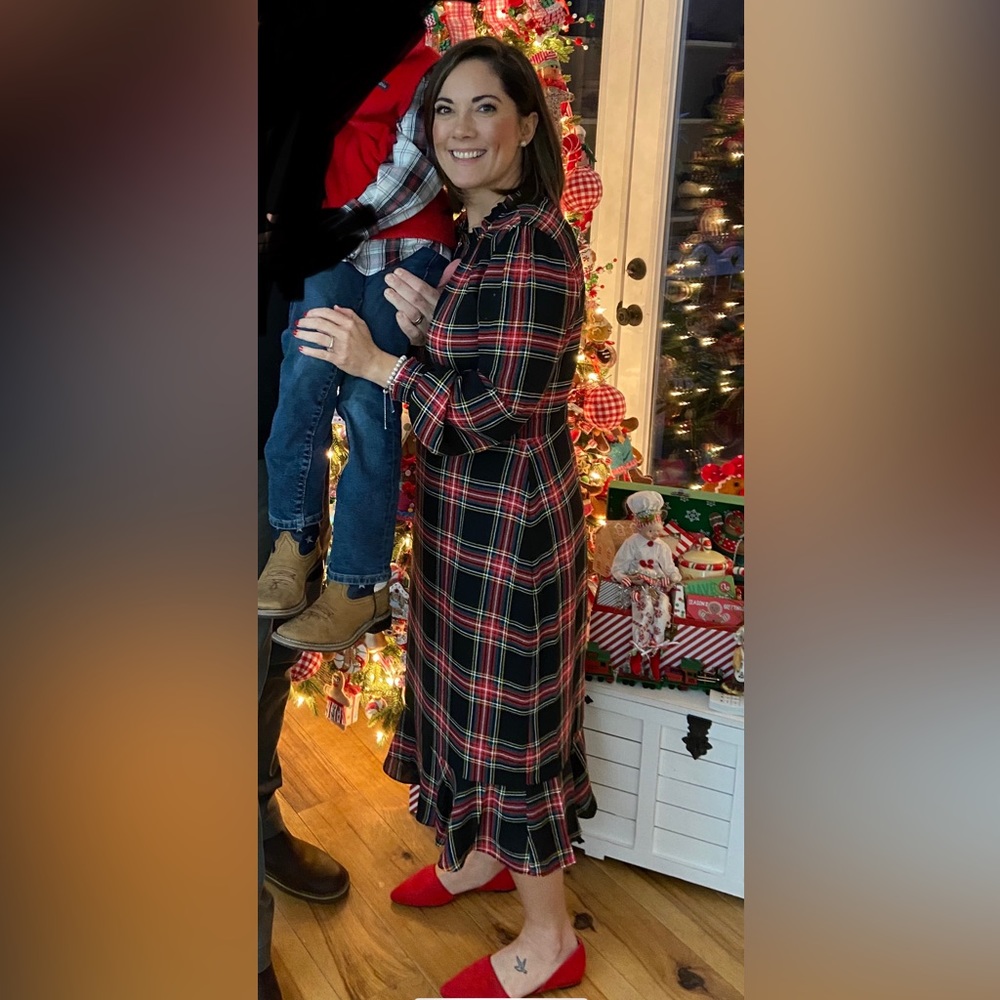 Jcrew holiday dress